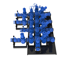 140MPa多级节流智能测试管汇