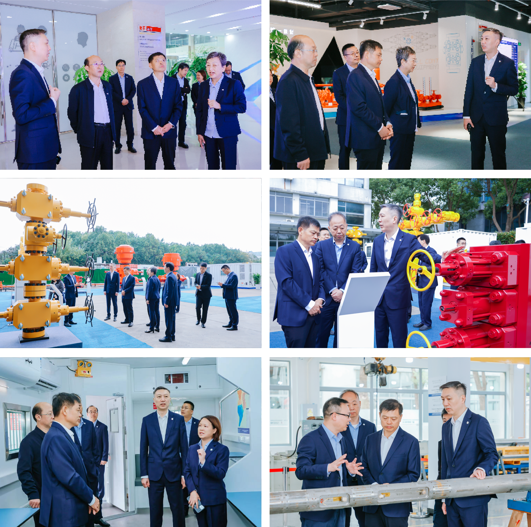 中国石化辅导刘会友、张建阔一行光临CQ9参观调查(图3)